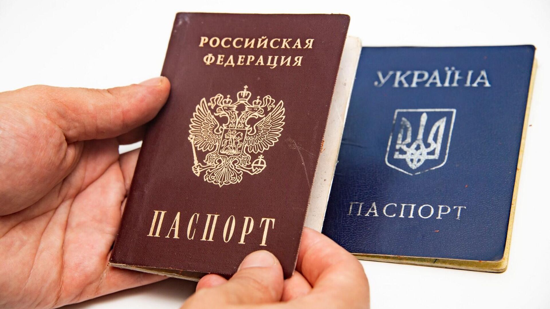 Паспорт России и Украины - РИА Новости, 1920, 03.06.2022