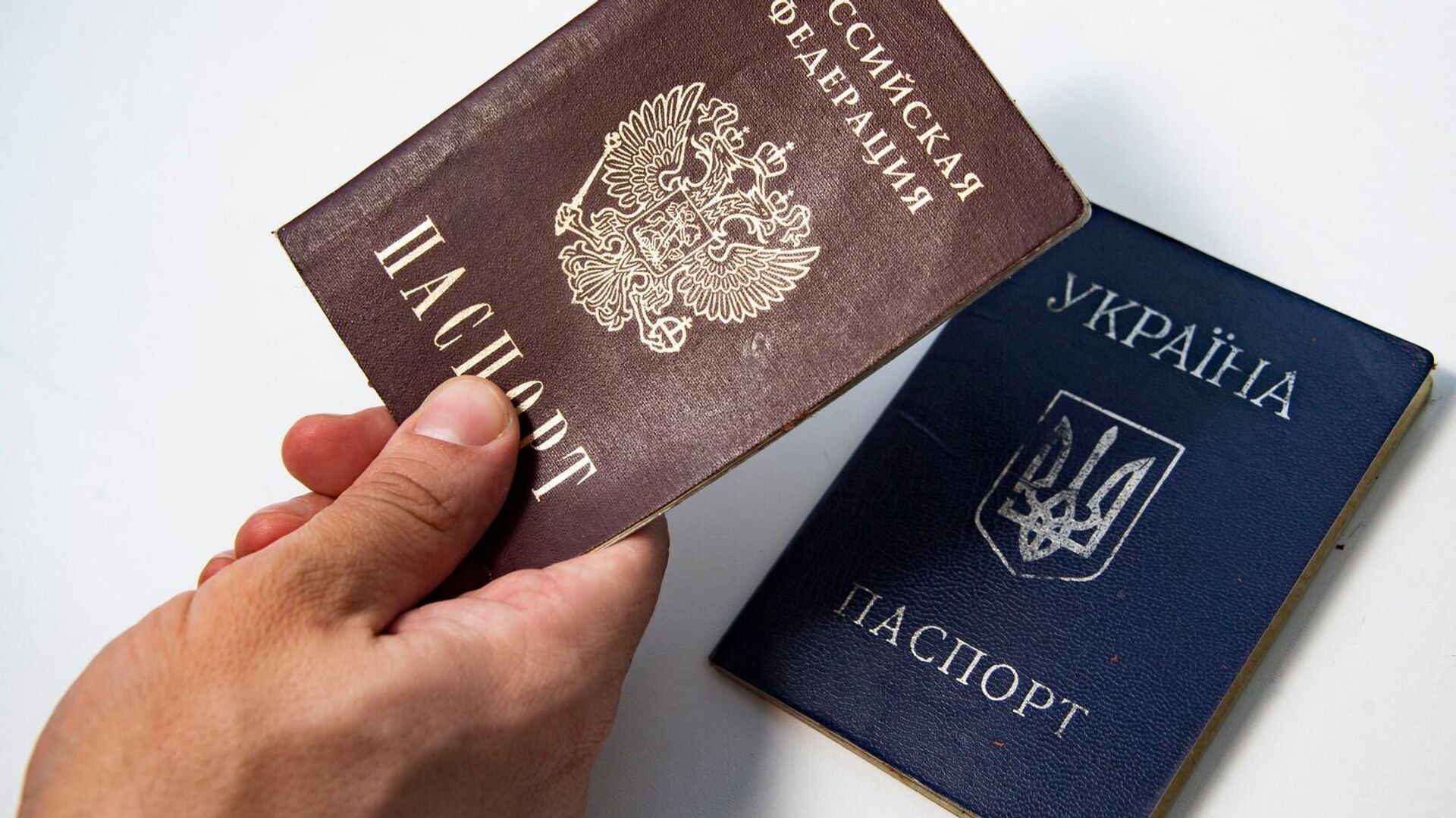 Паспорт России и Украины - РИА Новости, 1920, 25.05.2022