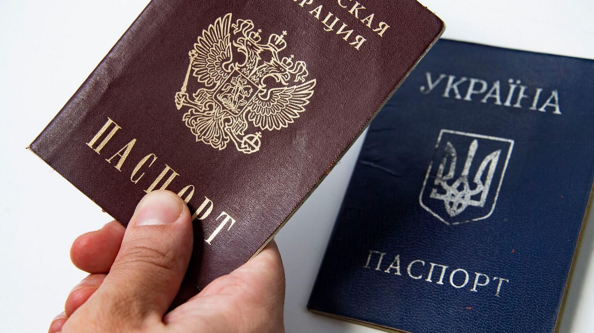 Паспорт России и Украины - РИА Новости, 1920, 25.07.2022