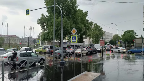 Пробки в Симферополе. 24.06.2022