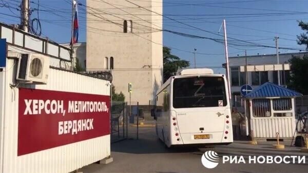 Автобусное сообщение между Крымом, Запорожской и Херсонской областью возобновили через 8 лет