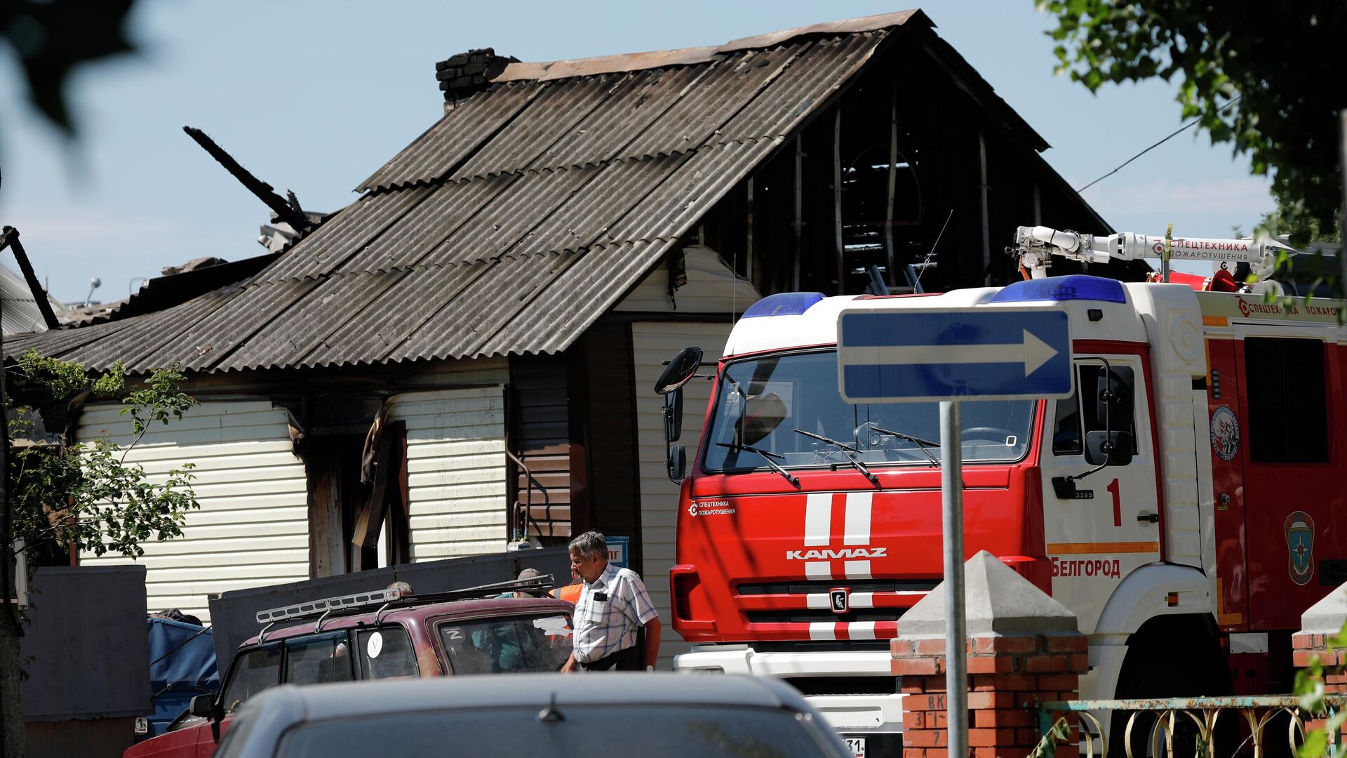 В Белгороде повреждены десятки домов вследствие ракетного удара ВСУ - РИА Новости, 1920, 03.07.2022