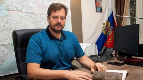 Руководитель военно-гражданской администрации Запорожской области Евгений Балицкий