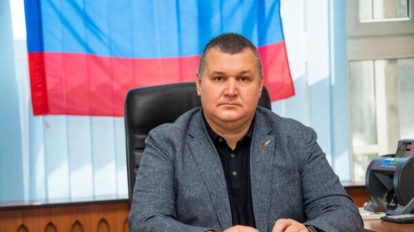 Глава военно-гражданской администрации Мелитопольского района Андрей Сигута 