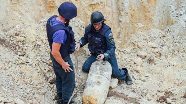 В Севастополе в жилом районе нашли бомбу времен Великой Отечественной войны