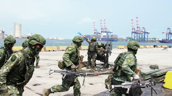 Солдаты тайваньских вооруженных сил