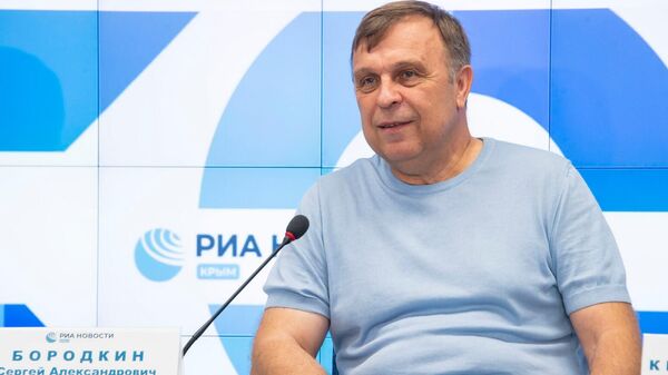 Президент Крымского футбольного союза Сергей Бородкин