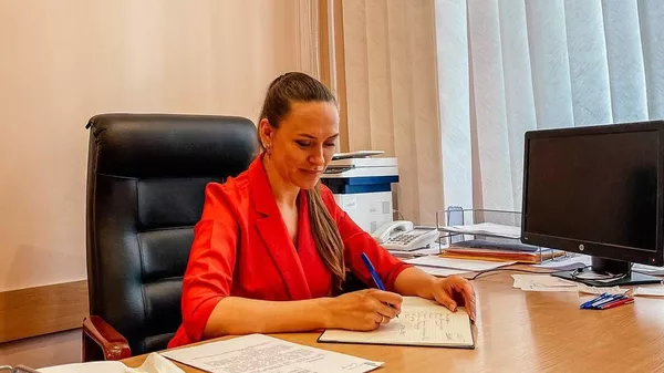 Екатерина Губарева, заместитель главы Херсонской военно-гражданской администрации