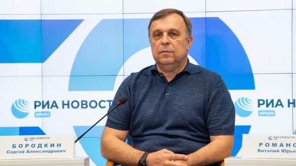 Президент Крымского футбольного союза Сергей Бородкин