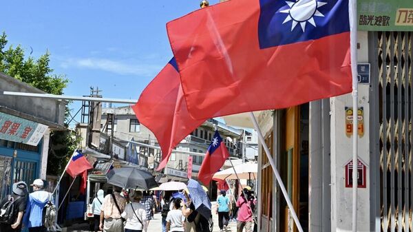 Флаги Тайваня. Фото Сэма Йе / AFP