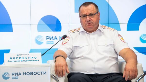 Начальник Управления ГИБДД МВД по Республике Крым Анатолий Борисенко 