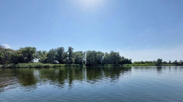 Река Днепр в Херсонской области