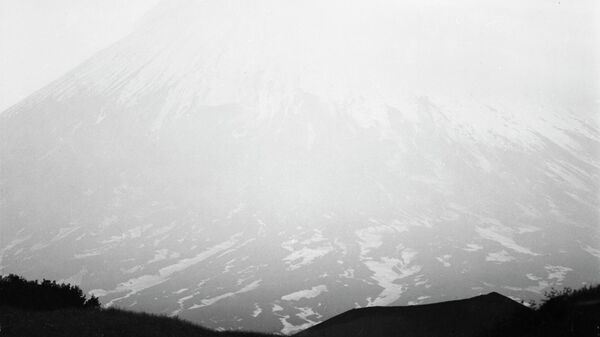 Сопка Ключевская - самый высокий активный вулкан на полуострове Камчатка