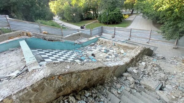 В Симферополе отремонтируют каскадный фонтан на набережной Салгира