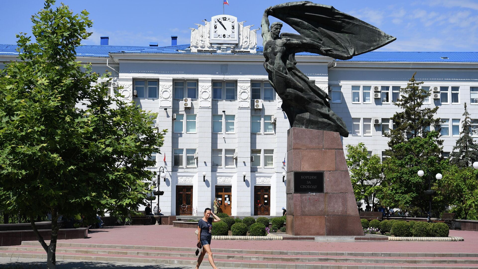 Здание Бердянского городского совета - РИА Новости, 1920, 05.07.2023