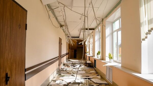 Последствия урагана в Курской области