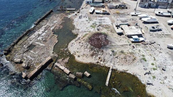 Ученые из РФ исследуют подводную крепость крестоносцев у берегов Сирии
