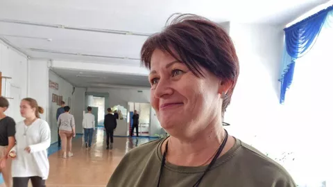 Директор общеобразовательной школы в Чаплинке Херсонской области Наталья Яцюк Директор общеобразовательной школы в Чаплинке Херсонской области Наталья Яцюк
