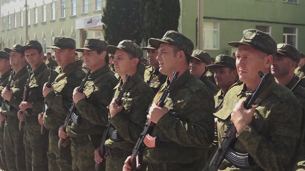 В Севастополе две тысячи мобилизованных крымчан приняли присягу России