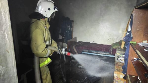 Пожар в жилом доме в селе Новоселовское Раздольненского района