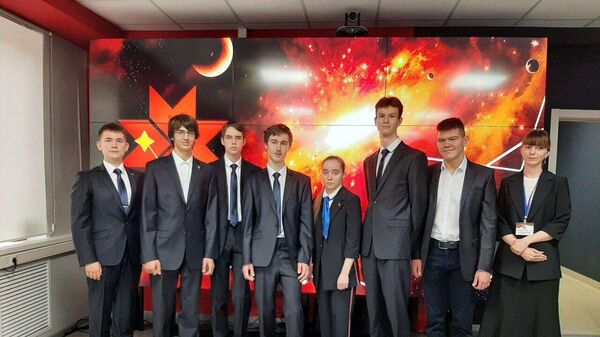 Российская сборная, победившая на Открытой Международной астрономической олимпиаде школьников