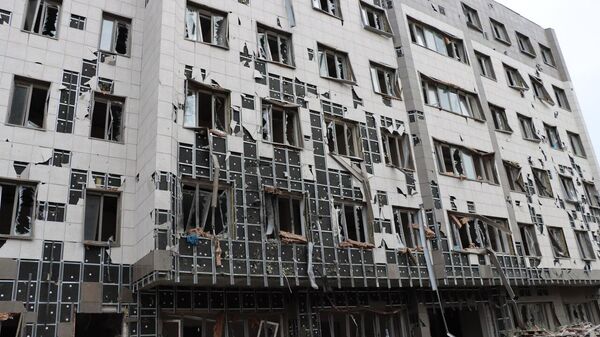 Украинские войска нанесли ракетный удар по гостинице в центре Херсона