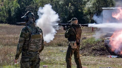 Боевое слаживание подразделений перед отправкой на фронт Боевое слаживание подразделений перед отправкой на фронт