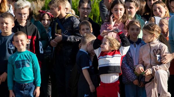 На отдых в Крым приехали дети из Херсонской области
