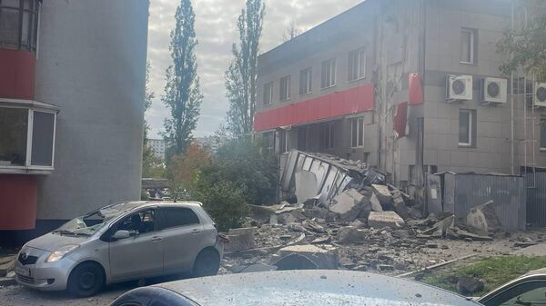 В Белгороде после обстрела ВСУ пострадал многоквартирный дом