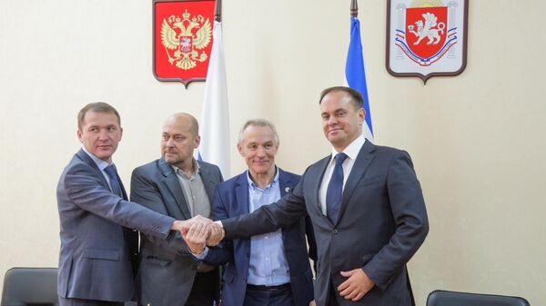 Подписание соглашения о сотрудничестве в туристической сфере между Крымом, ДНР, ЛНР, Херсонской и Запорожской областями