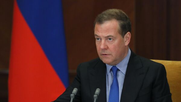 Зампред Совета безопасности РФ Дмитрий Медведев 