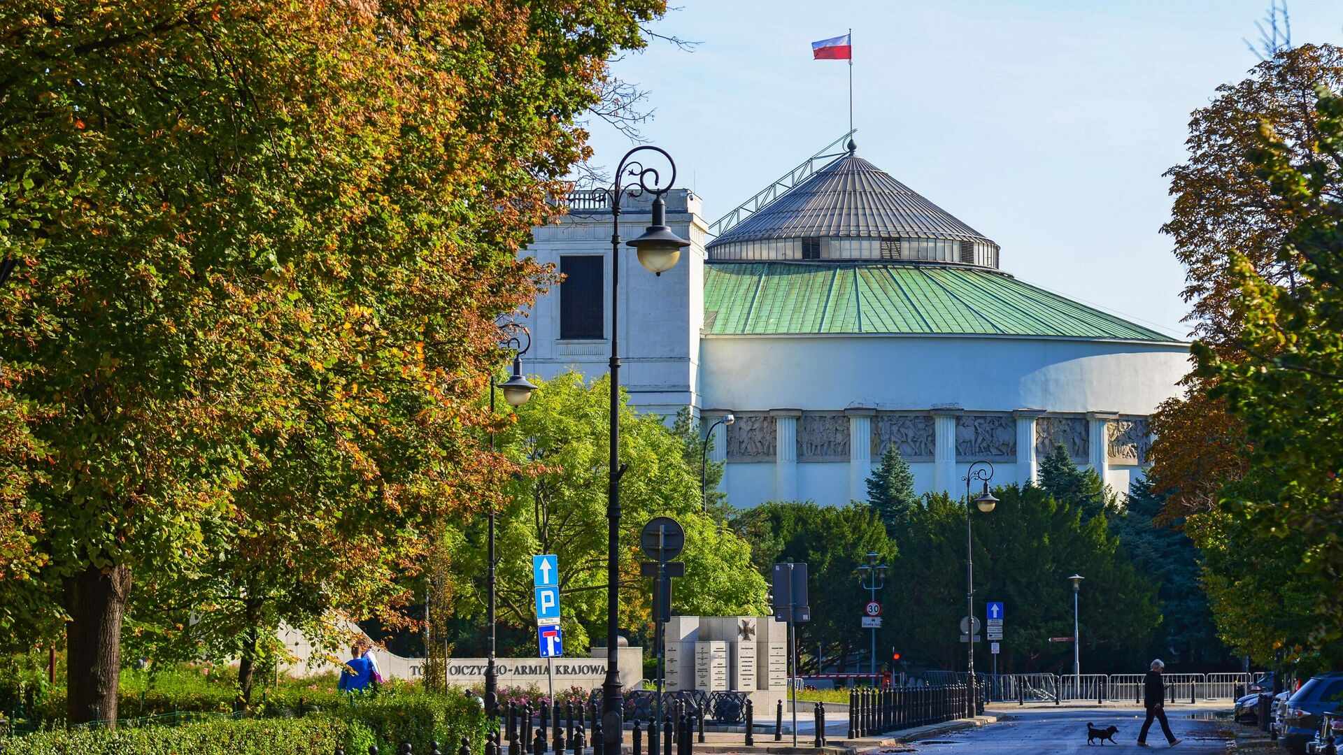 Здание парламента Польши в Варшаве. - РИА Новости, 1920, 26.10.2022