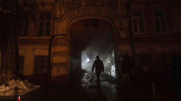 Отключение электричества в Киеве
