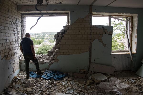 Результаты обстрела Васильевской больницы