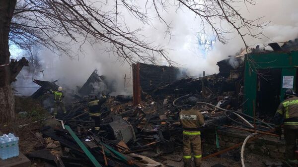 Пожар в доме в Севастополе, на котором погибла семья с маленькими детьми