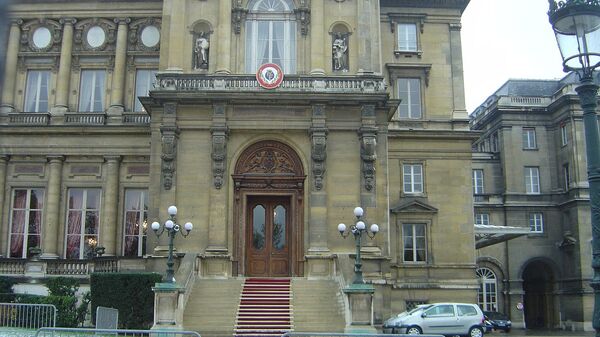 Министерство иностранных дел Франции на набережной Орсе в Париже