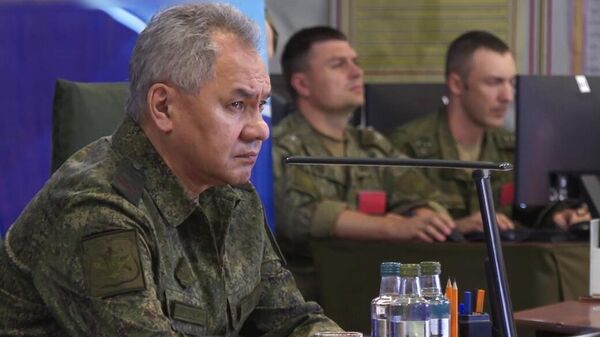 Министр обороны РФ С. Шойгу проинспектировал российскую группировку в зоне спецоперации