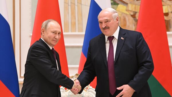 Встреча президента РФ Владимира Путина и президента Белоруссии Александра Лукашенко