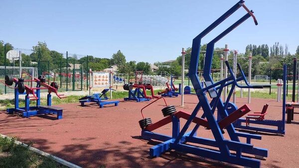 В Крыму оборудуют спортплощадки в рамках реализации нацпроектов