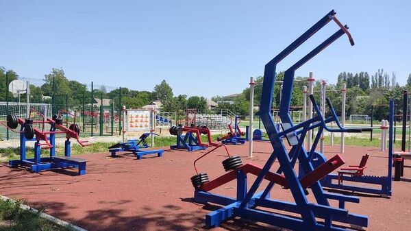 В Крыму оборудуют спортплощадки в рамках реализации нацпроектов