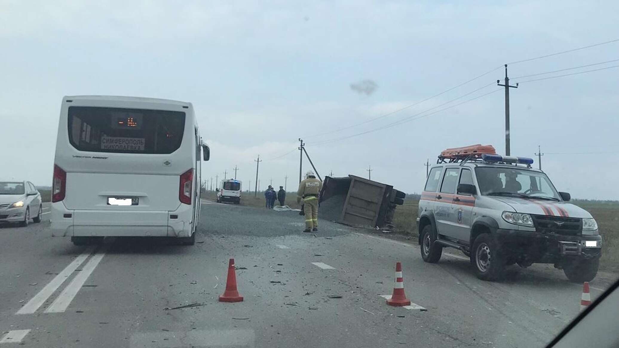 ДТП на трассе Симферополь-Джанкой: водитель грузовика … Foto 16