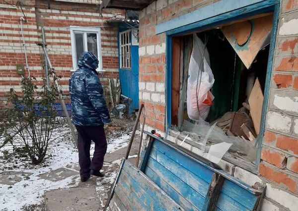 Последствия обстрела Шебекино в Белгородской области Последствия обстрела Шебекино в Белгородской области