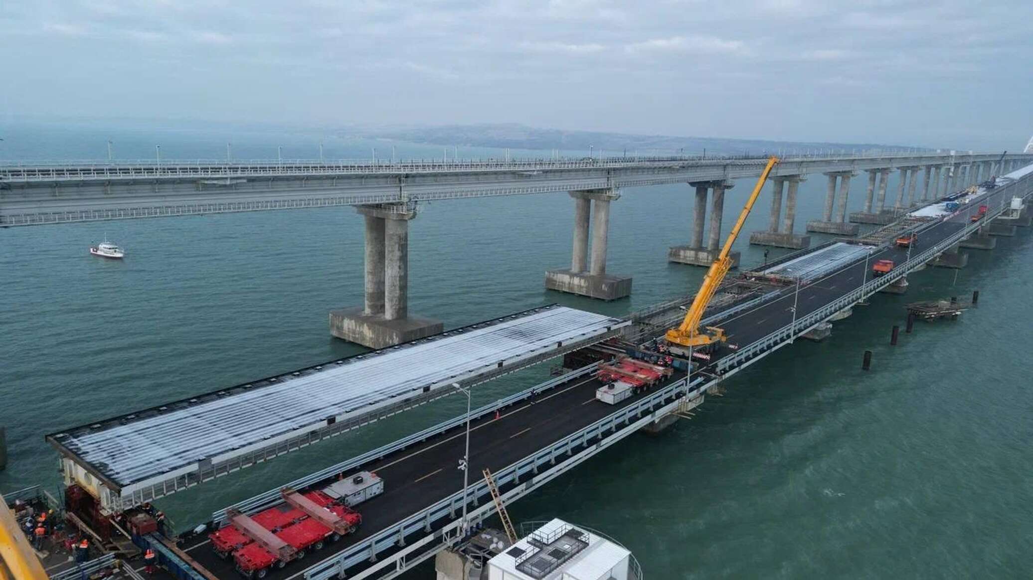 Крымский мост закрыт 2024