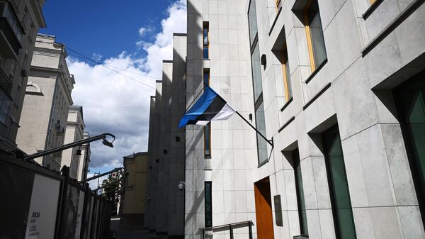 Здание посольства Эстонии в Москве.