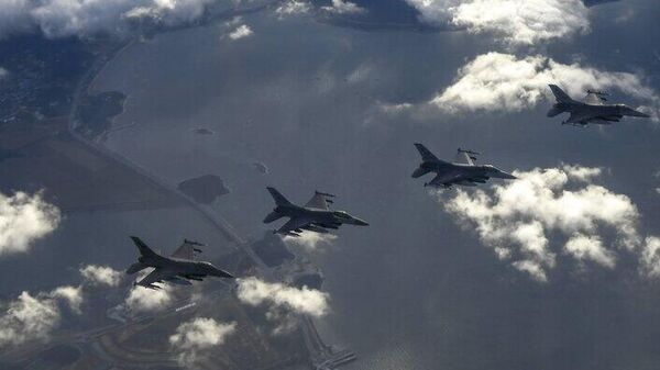 Истребители F-16 ВВС США