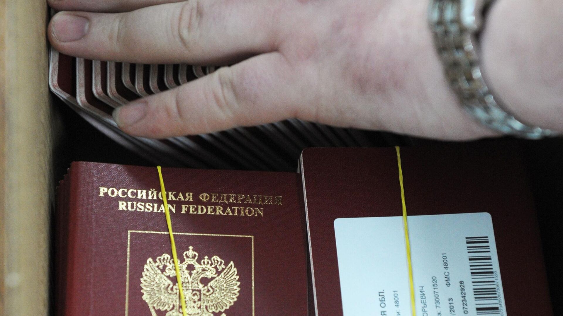 Биометрические заграничные паспорта граждан РФ - РИА Новости, 1920, 02.02.2023