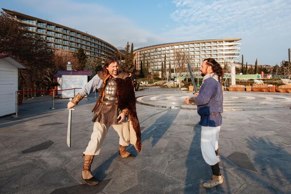 Празднование 23 февраля в Mriya Resort & SPA Празднование 23 февраля в Mriya Resort & SPA