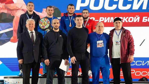Крымчане привезли три медали с Чемпионата России по греко-римской борьбе