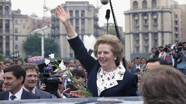 Рабочий визит в СССР премьер-министра Великобритании Маргарет Тэтчер