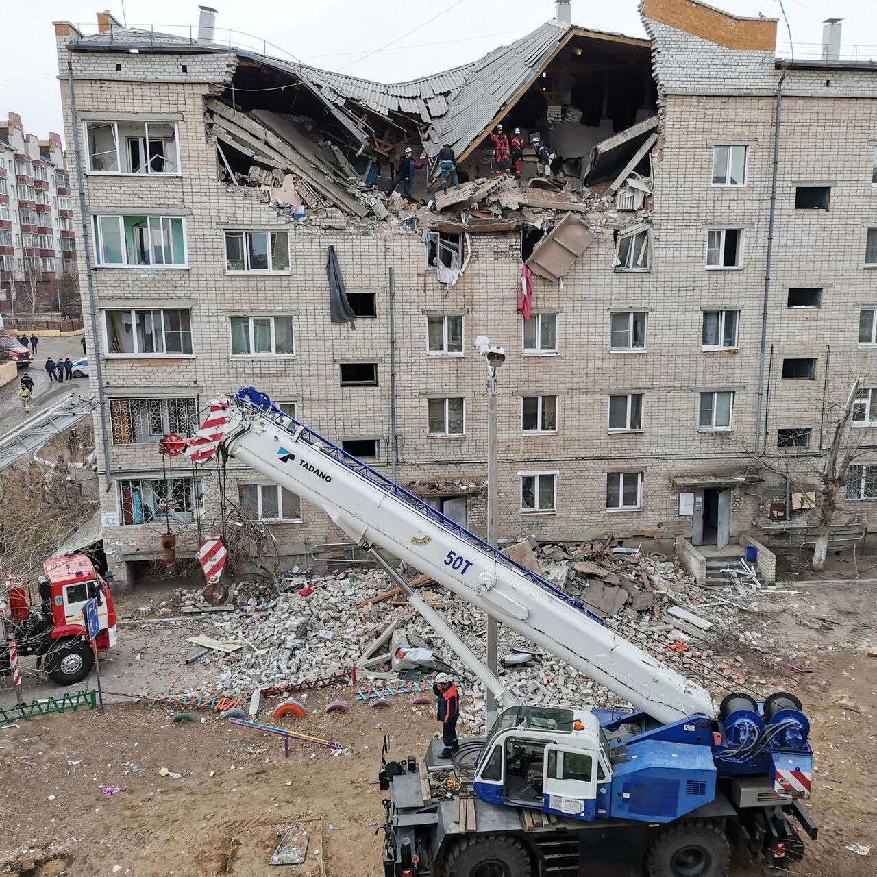 На месте взрыва в Чите завершены спасательные работы - РИА Новости Крым,  09.03.2023